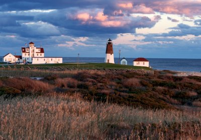 Coast Guard lighthouse Narragansett.