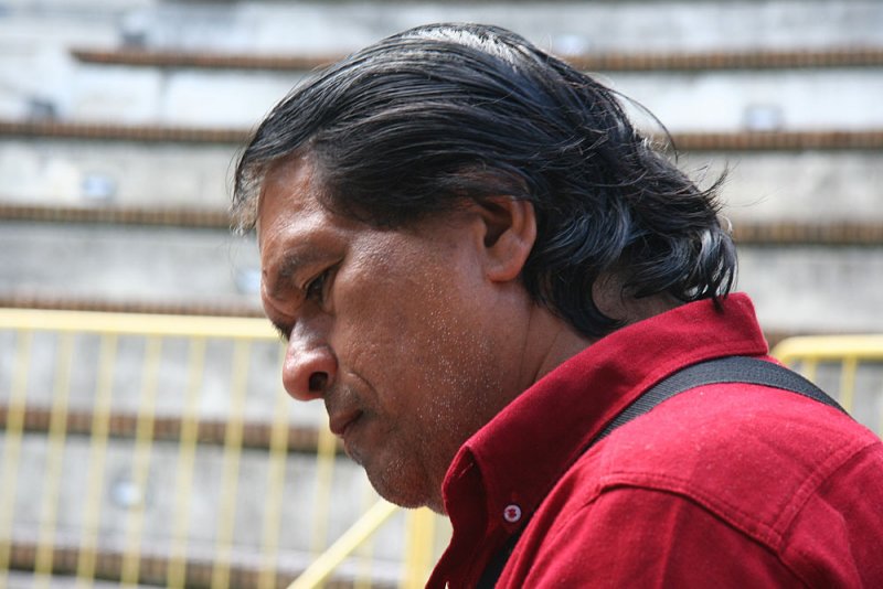 Portrait of guitarist