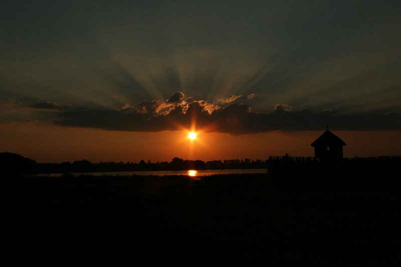 Summer sunset
