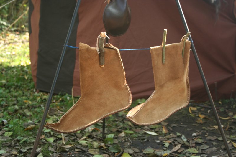 Handmade leather shoes