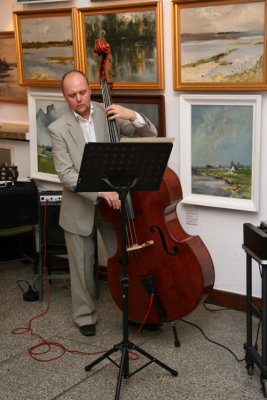 Playing on Double bass