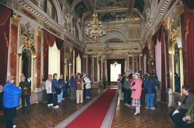 Interior of Lviv Theatre of Opera and Ballet