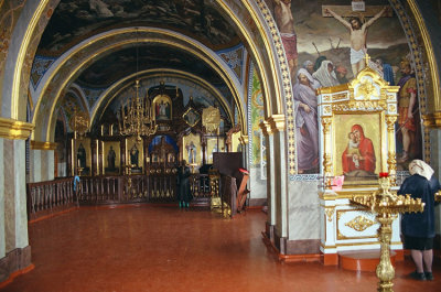 Interior of Job's Eastern Orthodox Church