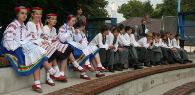 Executives from Folkloristic Dance Group Woynianoczka from Lutsk Ukraine