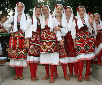 Girls from -  Koco Racin Macedonian Ensemble of Folk Dances and Songs from Skopie Macedonia