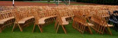 13th September 2008 - Row of chairs