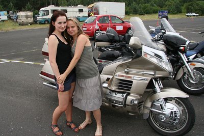 Girls and motorcycles