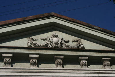 Detail on building