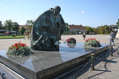 Monument of Stefan Wyszynski - Primate of Poland