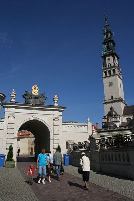 The Black Madonna the Queen of Poland Gate