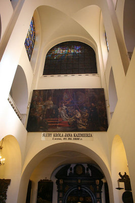 Interior of Chapel - The Lviv Oath - Paint