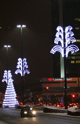 Christmas Illuminations - Emilia Plater Street