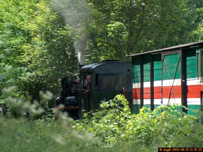 Kolejka Grójecka: pociąg specjalny 2003-06-15