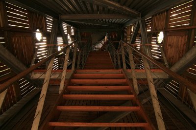 Stick and crazy stairs