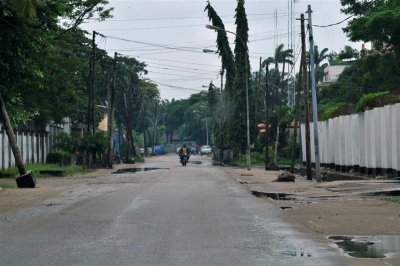 Apapa streets after the rain