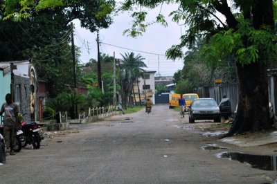 Apapa streets after the rain