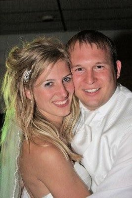 Grandson Brett and wife Becky