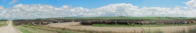 The South Eastern half of the same feedlot, but looking North East from its opposite side