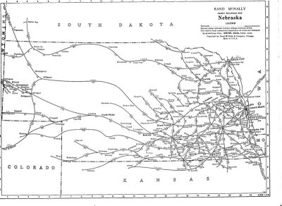 Nebraska Railroads 1948