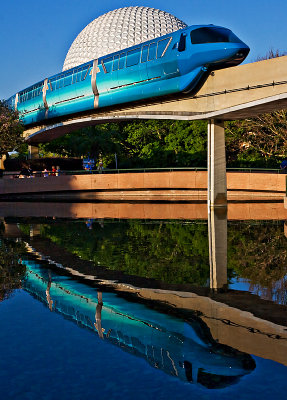 Tron Monorail epcot reflection.jpg