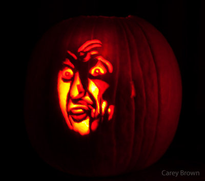 Pumpkin Carving
(Already?!)
Wicked Witch by Chris