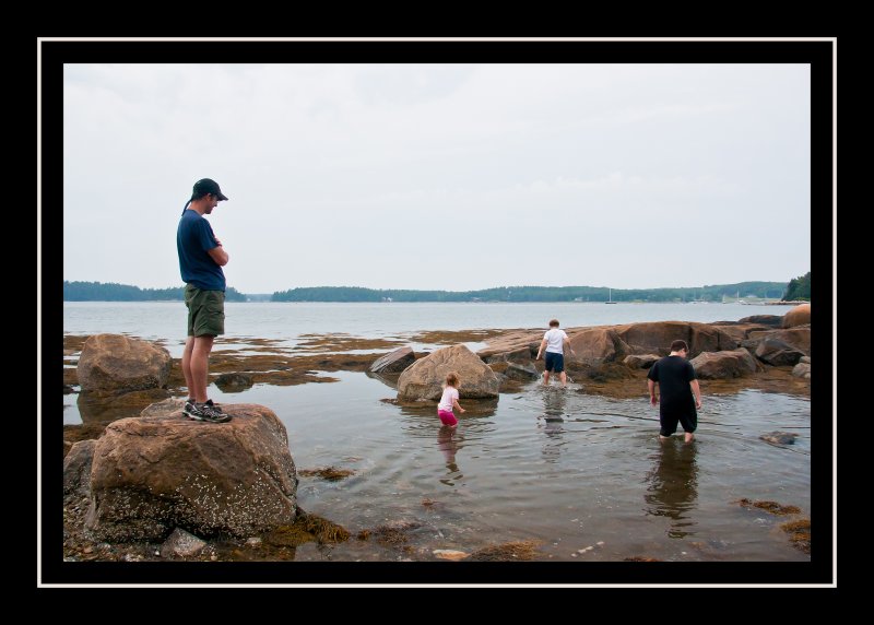 Exploring at Small Cove Point