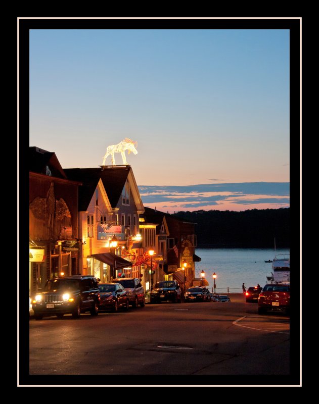 Main Street in Bar Harbor