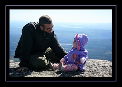 Having a chat with Daddy