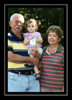 With Grandma and Grandpa Hawkins (and the ever present snacktrap)