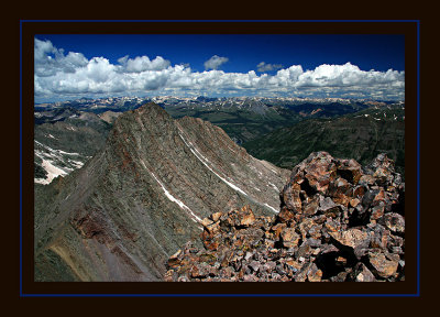 Arrow Peak from Vestal Summit