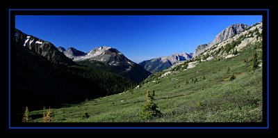 Descending Hunchback Pass to the Vallecito