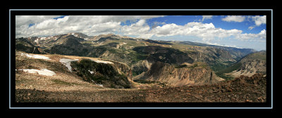 Beartooth Wilderness Scramble - Panorama