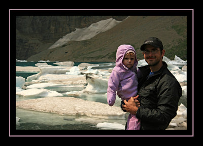 Steve and Norah at Iceberg Lake