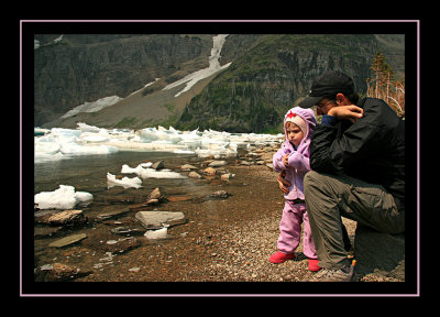 Steve and Norah at Iceberg Lake