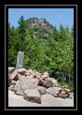 The Beehive from the trail