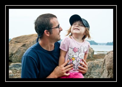 Steve and Norah at Small Cove Point