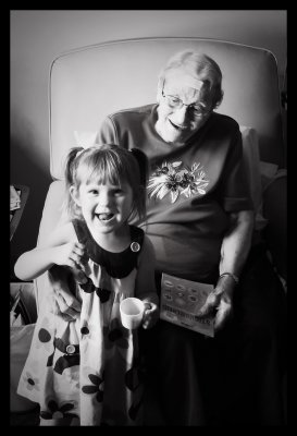 Norah with Great Great Aunt Helen