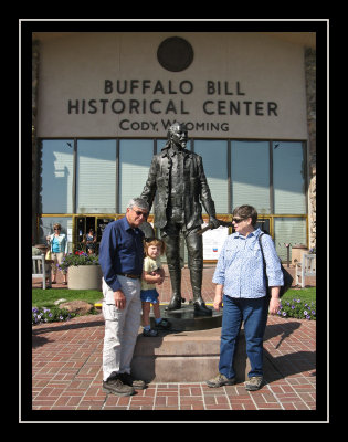 Photo op with Buffalo Bill