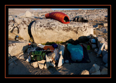 Bivy Site at Desolation Lake