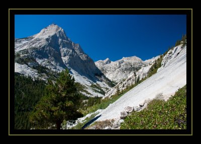 Ascending to Dusy Basin