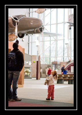 Norah's first look at the Air and Space Museum