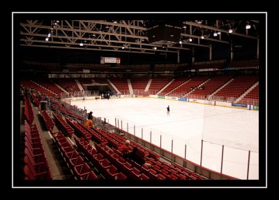 The 1980 Olympic ice rink