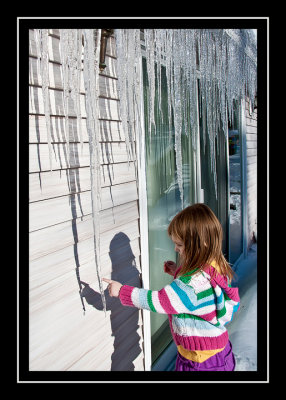Exploring the icicle wall