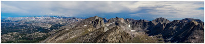 Mount Geikie Summit Panorama