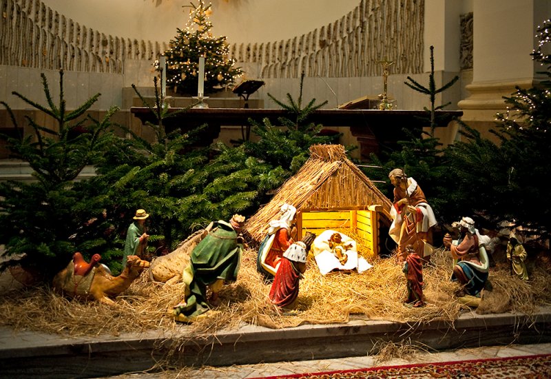 Christmas Crib At Jesuit Church