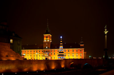 Night View On The Royal Castle