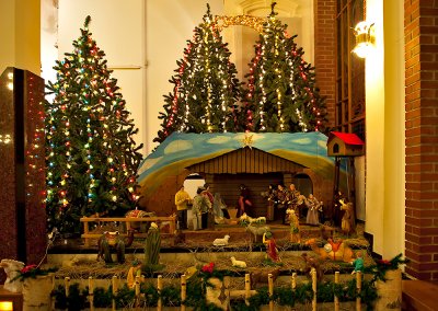 Christmas Crib At BV Mary Church