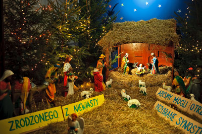 Christmas Crib At Church of Our Mary Lady