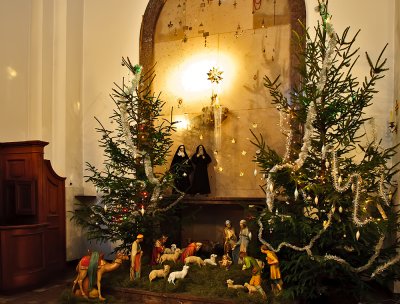 Christmas Crib At  St. Casimir Church