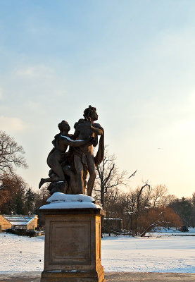 Sculpture In Lazienki Park